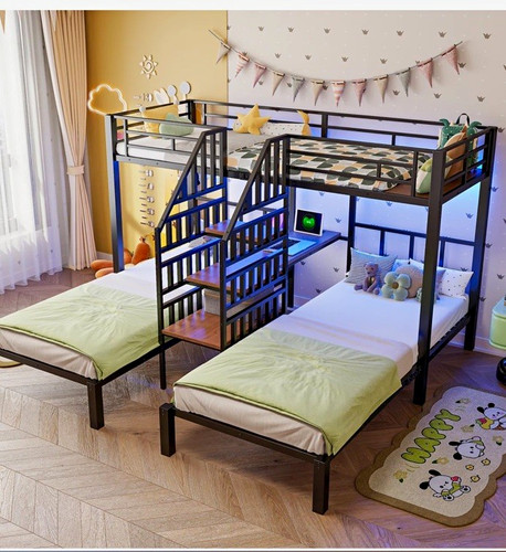 Triple sleeper metal bunk - triple,