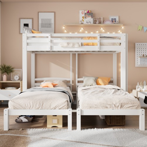 Bunk beds triple - bunk, single