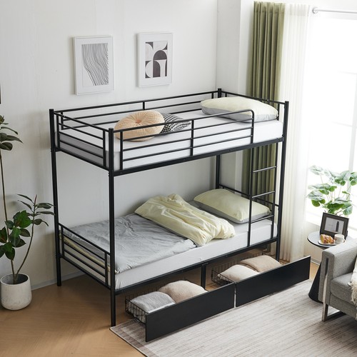 Metal bunk bed drawers - bunk, 2