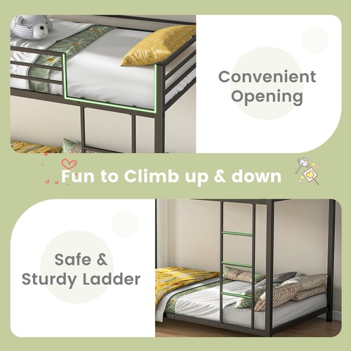 Bunk bed low profile - bed,