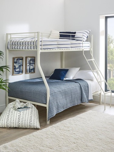 Domino metal trio bunk bed - metal,