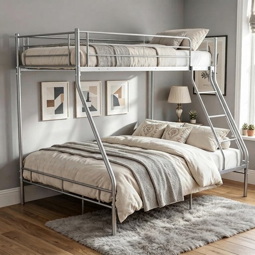 Triple bunk bed - bunk, frame