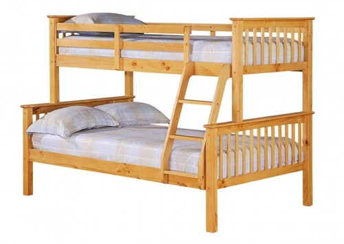 Porto triple bunk bed - bed, small