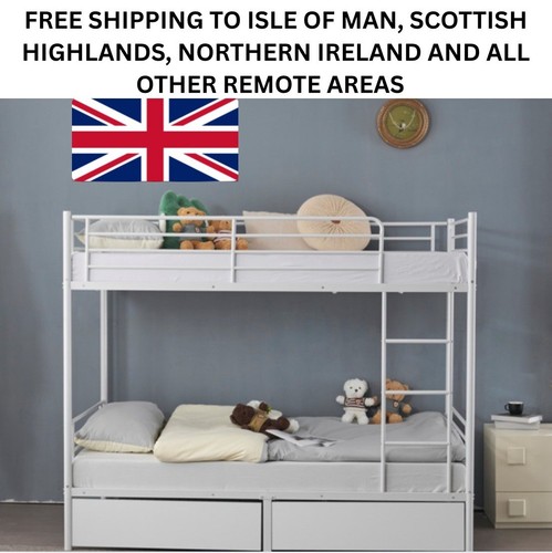 Twin bunk bed frame - twin, single