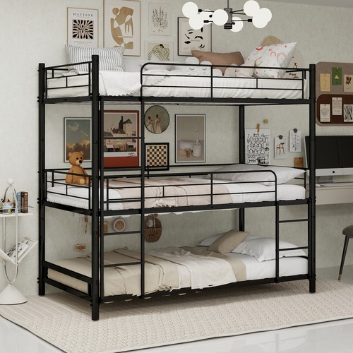 Triple bunk bed high sleeper - bed,