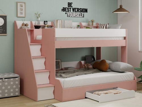 Triple bunk bed with - triple,