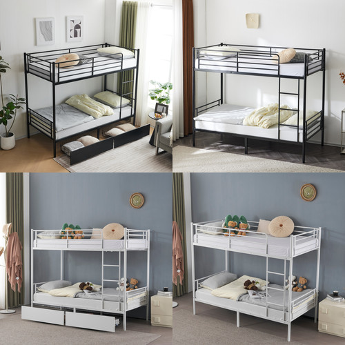 3ft metal single - single, bed