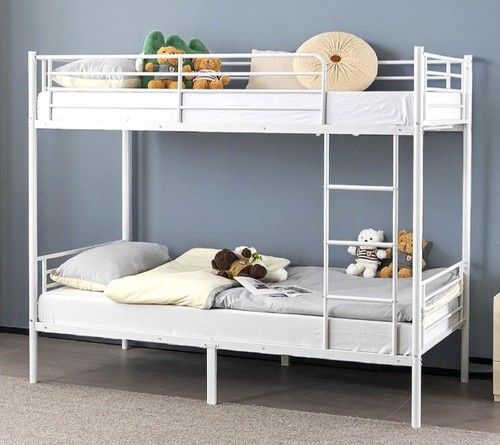Metal bunk bed single - bed,, single,