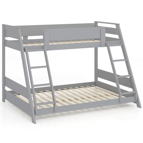 Single over double bunk - double, bed