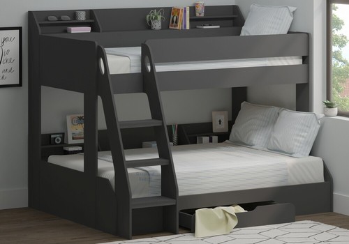 Marion grey triple bunk - triple,